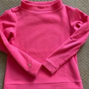 Dudley Stephens Brighton Boatneck Neon Pink Vello Fleece size XS